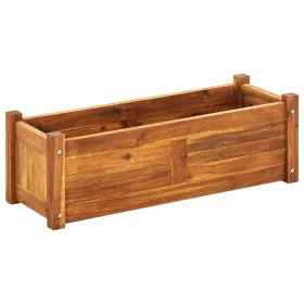 Blumenbeet aus Akazienholz 76x27,6x25 cm von vidaXL, Töpfe und Pflanzgefäße - Ref: Foro24-41771, Preis: 67,43 €, Rabatt: %