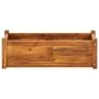 Arriate de madera de acacia 76x27,6x25 cm de vidaXL, Maceteros y jardineras - Ref: Foro24-41771, Precio: 73,91 €, Descuento: %