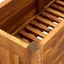 Arriate de madera de acacia 76x27,6x25 cm de vidaXL, Maceteros y jardineras - Ref: Foro24-41771, Precio: 73,91 €, Descuento: %
