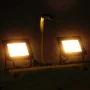 Foco LED con asa 2x50 W blanco cálido de vidaXL, Focos y reflectores - Ref: Foro24-149646, Precio: 40,70 €, Descuento: %