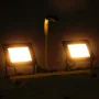 LED-Strahler mit Griff 2x50 W warmweiß von vidaXL, Strahler und Reflektoren - Ref: Foro24-149646, Preis: 40,70 €, Rabatt: %