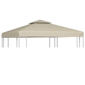 Ersatzdach für Pavillon 310 g/m² beige 3x3 m von vidaXL, Abdeckungen für Zelte und Pavillons - Ref: Foro24-40875, Preis: 59,2...