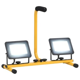 LED spotlight with handle 2x30 W cold white by vidaXL, Spotlights and reflectors - Ref: Foro24-149650, Price: 26,75 €, Discou...