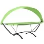 Garden lounger with steel canopy and green oxford fabric by vidaXL, Outdoor beds - Ref: Foro24-317602, Price: 136,72 €, Disco...