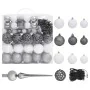Pre-lit Christmas tree with lights and blue balls 210 cm by vidaXL, Christmas trees - Ref: Foro24-3077682, Price: 99,49 €, Di...