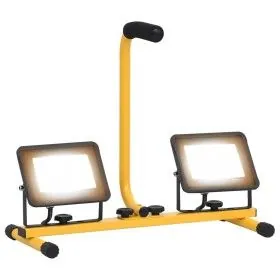 LED spotlight with handle 2x30 W warm white by vidaXL, Spotlights and reflectors - Ref: Foro24-149645, Price: 26,75 €, Discou...