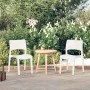 Sillas de jardín 2 unidades polipropileno blanco de vidaXL, Sillas de jardín - Ref: Foro24-317726, Precio: 83,48 €, Descuento: %