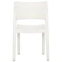 Sillas de jardín 2 unidades polipropileno blanco de vidaXL, Sillas de jardín - Ref: Foro24-317726, Precio: 83,48 €, Descuento: %