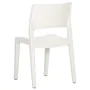 Sillas de jardín 2 unidades polipropileno blanco de vidaXL, Sillas de jardín - Ref: Foro24-317726, Precio: 83,48 €, Descuento: %