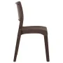 Garden chairs 2 units polypropylene color mocha by vidaXL, Garden chairs - Ref: Foro24-317727, Price: 83,49 €, Discount: %