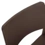 Garden chairs 2 units polypropylene color mocha by vidaXL, Garden chairs - Ref: Foro24-317727, Price: 83,49 €, Discount: %