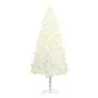 Künstlicher Weihnachtsbaum mit LED und dicken Zweigen weiß 120 cm von vidaXL, Weihnachtsbäume - Ref: Foro24-3077460, Preis: 6...