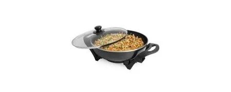 Woks and electric frying pans